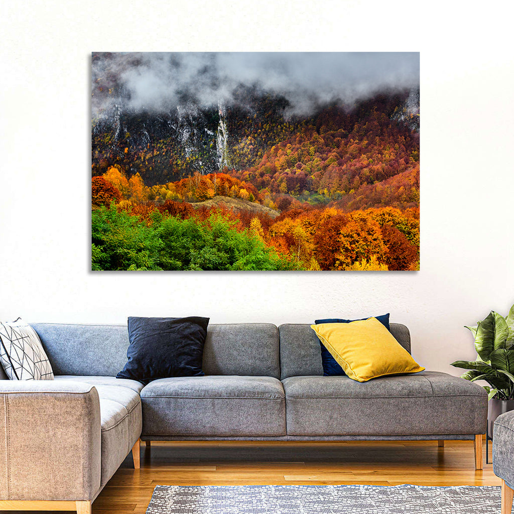 Misty Carpathian Autumn Wall Art