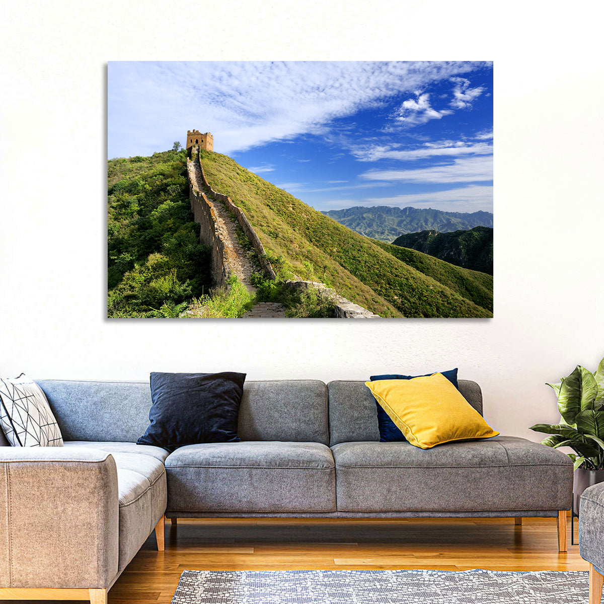 Great Watchtower View Wall Art in a room, landscape