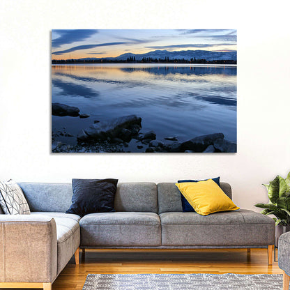 Sparks Marina Twilight Reflection Wall Art
