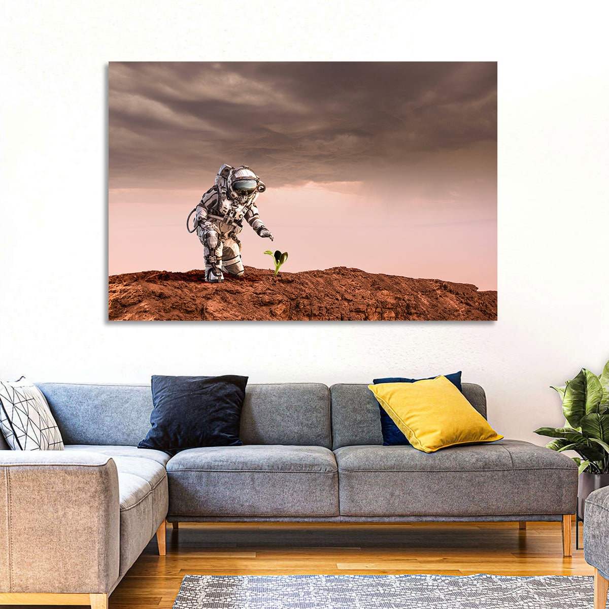 Martian Seedling Concept Wall Art
