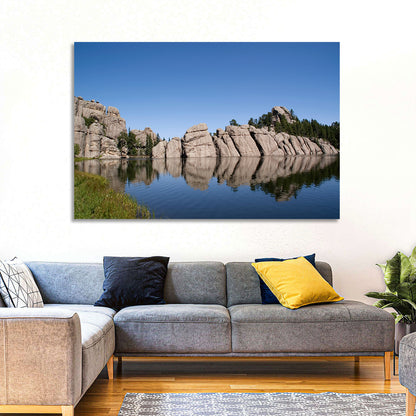 Sylvan Lake Reflection Wall Art