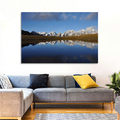 Svaneti Lake Reflection Wall Art