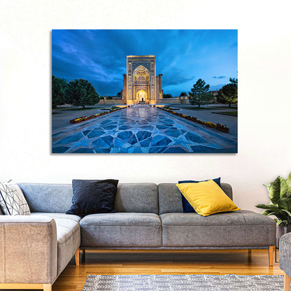 Gur-e-amir Twilight Entrance Wall Art
