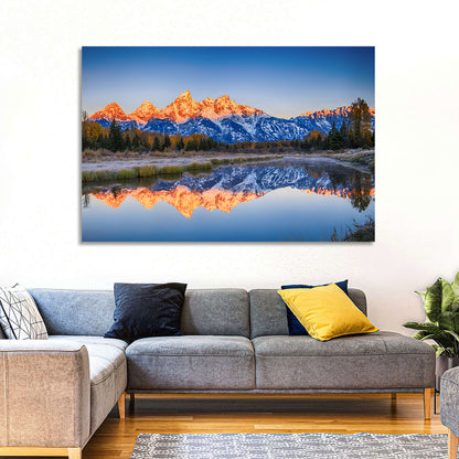 Schwabacher Landing, Grand Teton Sunrise Wall Art