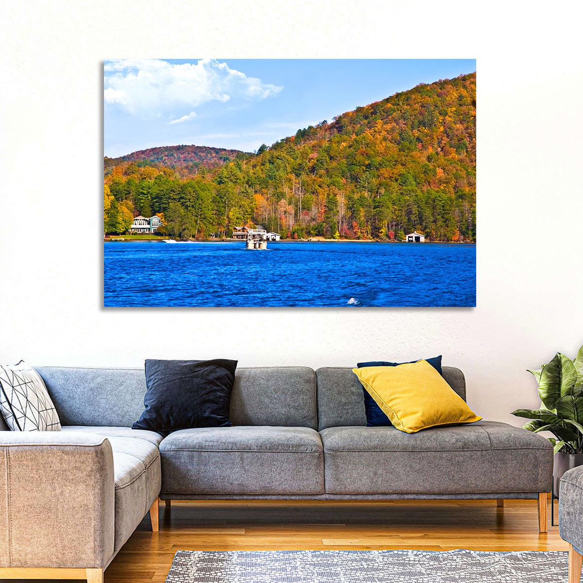 Lake Burton Autumn View Wall Art