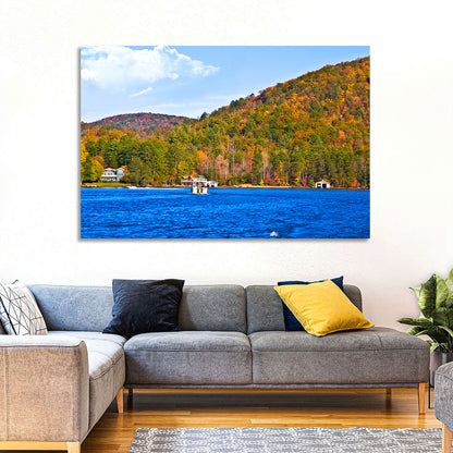 Lake Burton Autumn View Wall Art