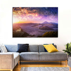 Mount Bromo Sunset View Wall Art
