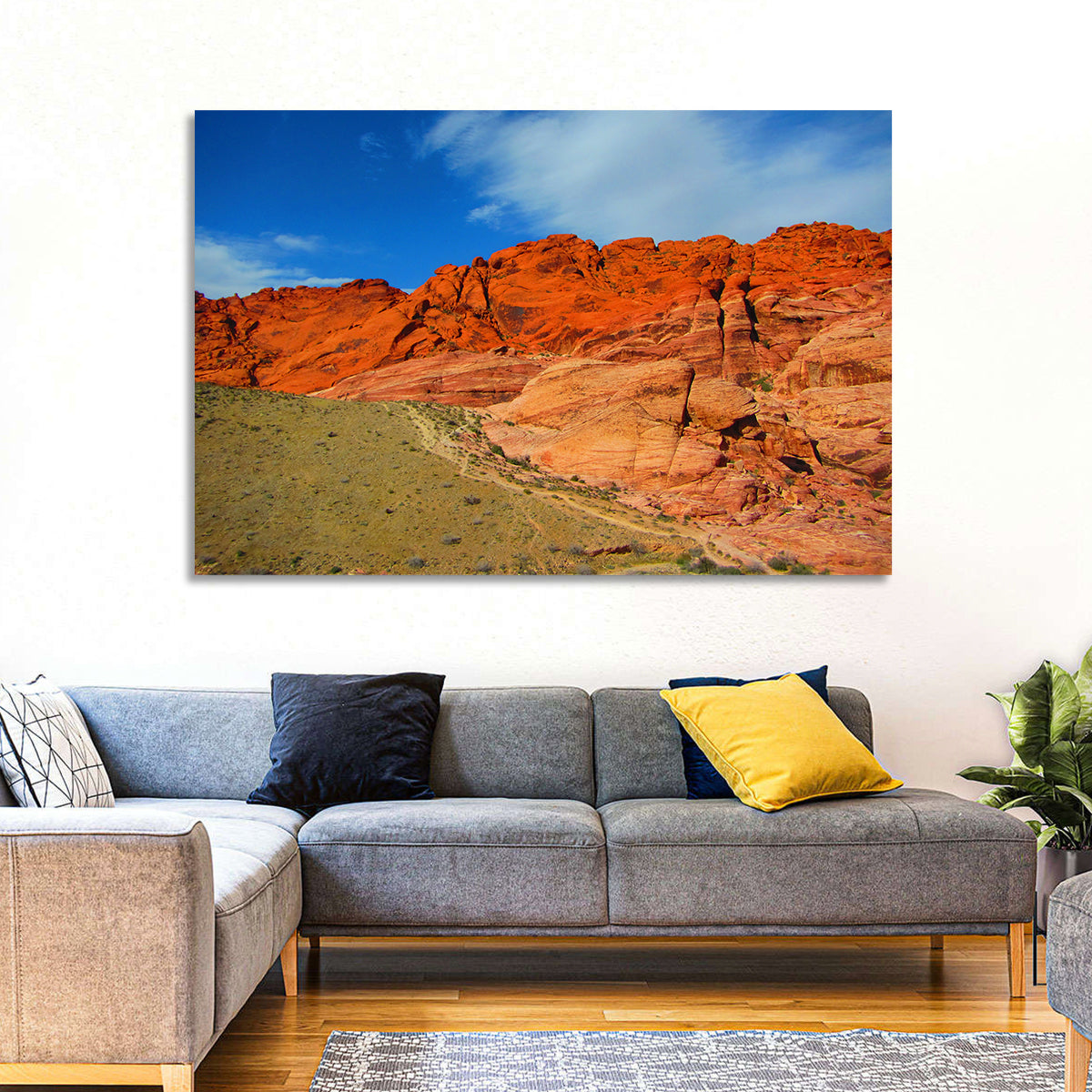 Red Rock Canyon Trail Wall Art