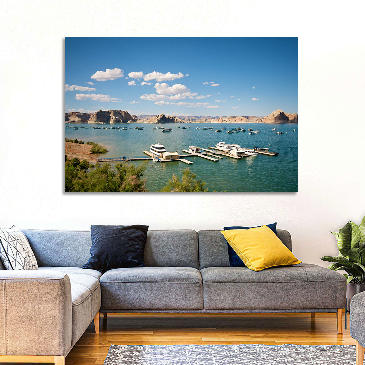Lake Powell Marina, Page Arizona Wall Art