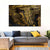 Black Gold Abstract Pattern Wall Art