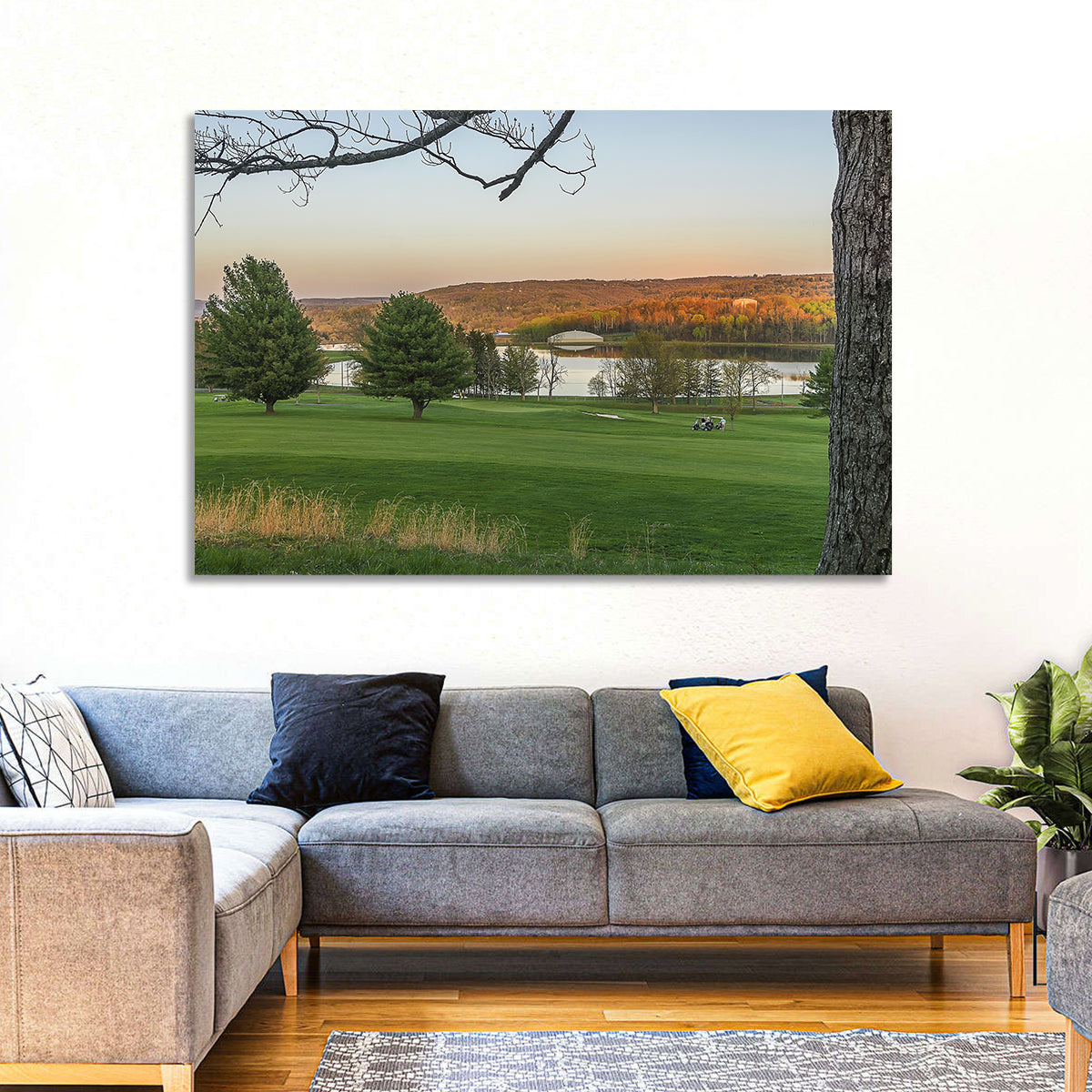 Roscoe Conkling Park Golden Hour Wall Art