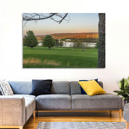 Roscoe Conkling Park Golden Hour Wall Art