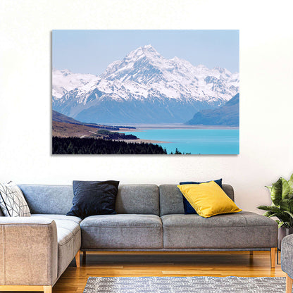 Lake Pukaki and Aoraki Mount Cook Wall Art