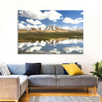 Song Kul Lake Reflection Wall Art