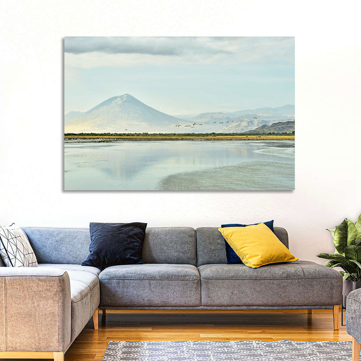 Lake Natron Reflection Wall Art