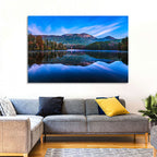 Pinnacle Lake Reflection Wall Art