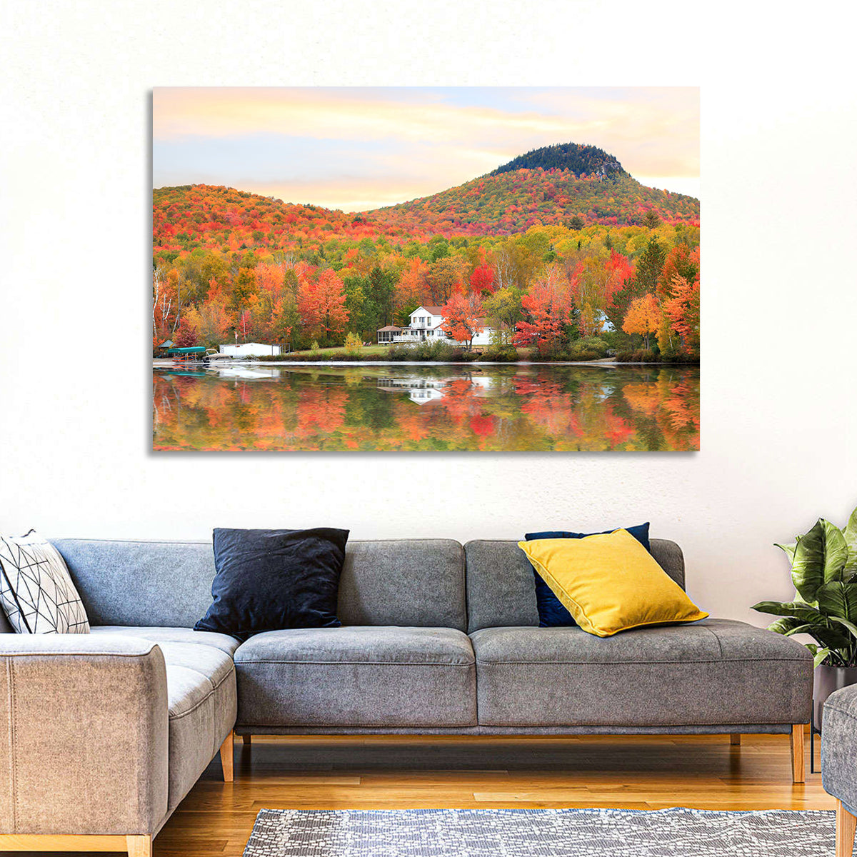 Groton Lakehouse Reflection Wall Art