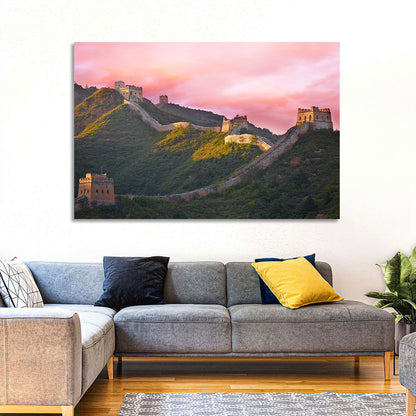 Great Golden Hour Watchtowers Wall Art