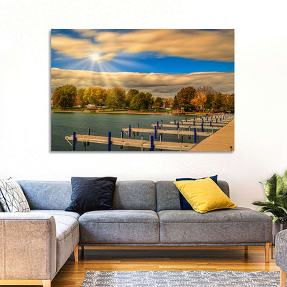 Skaneateles Lake Pier Wall Art