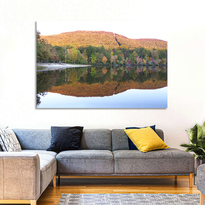 Cheaha State Park Lake Reflection Wall Art