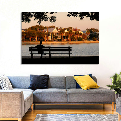 Colonial Lake, Charleston Wall Art