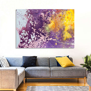 Colors Fusion Abstract Wall Art