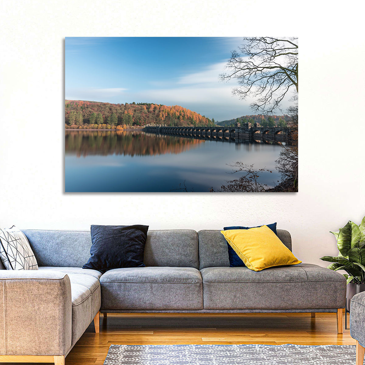 Tranquil Lake Vyrnwy Wall Art