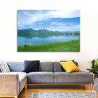 Boulder Reservoir and Flatirons Wall Art