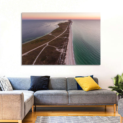 Byriuchyi Island Coastline Wall Art