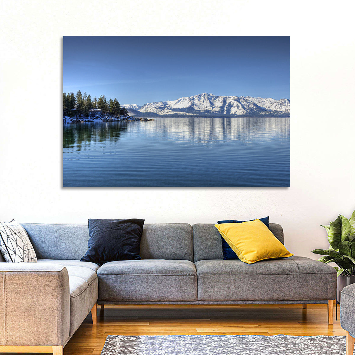 Elk Point Lake Tahoe Reflection Wall Art