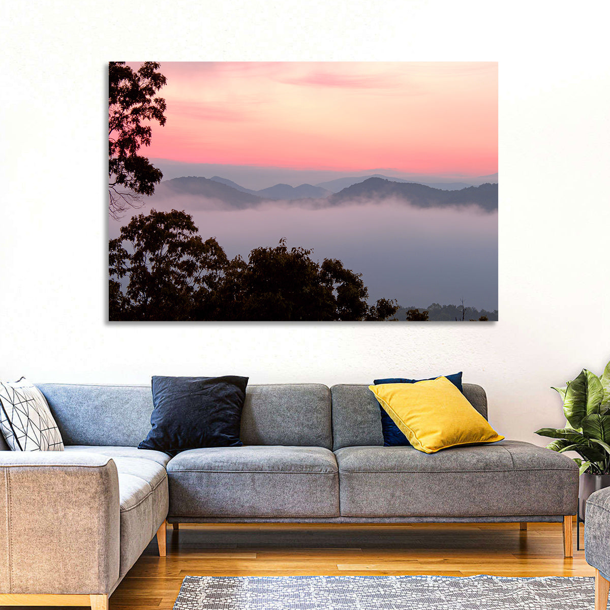 Smogy Foothills Dawn Wall Art