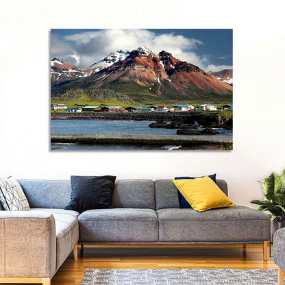 East Fjords Harbor Village Wall Art