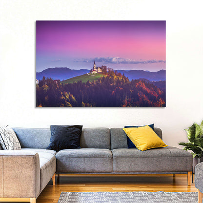 Saint Leonard Hilltop Church Wall Art