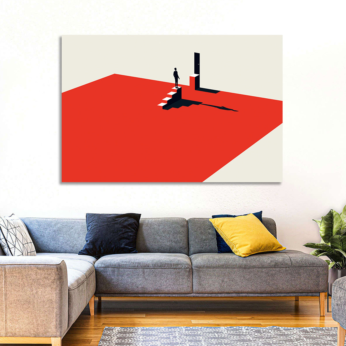 Business Challenges Wall Art in a room, landscape