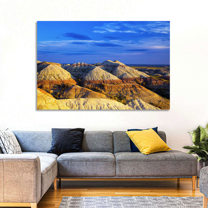 Badlands National Park Golden Hour Wall Art
