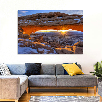 Sunrise at Mesa Arch Wall Art