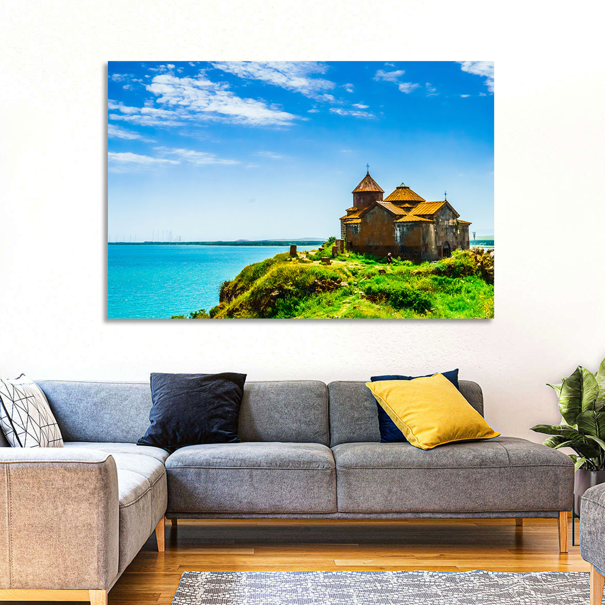 Sevanavank on Lake Sevan Wall Art