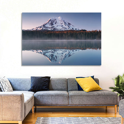Mount Adams Sunrise Reflection Wall Art