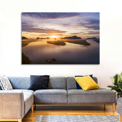 Phang Nga Bay Sunrise Wall Art
