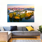 Minsk Island of Tears Golden Dusk Wall Art