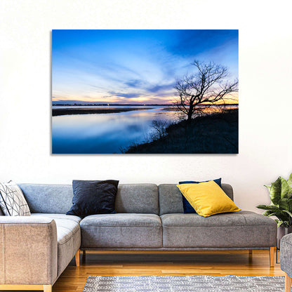 Lake Bemidji Twilight Wall Art