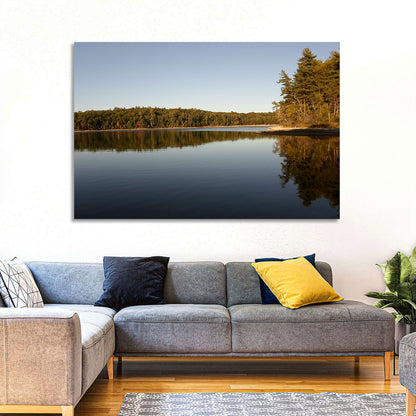 Walden Pond Reflection Wall Art