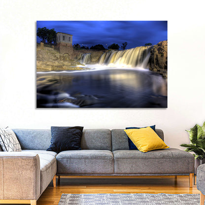 Queen Bee Mill Waterfall Wall Art