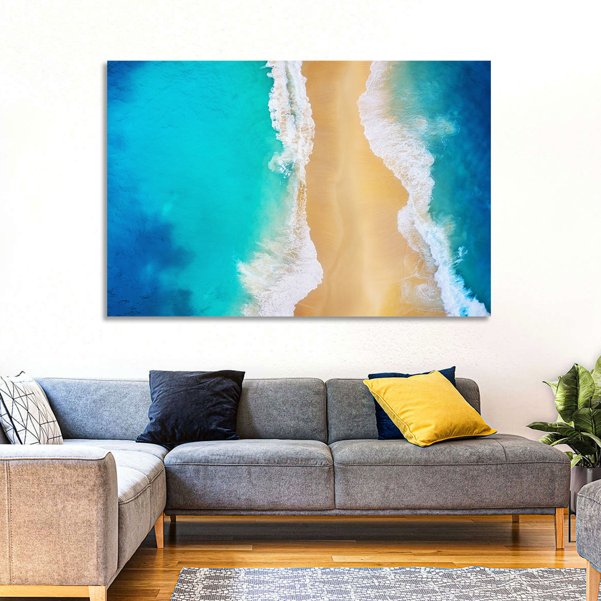 Nusa Penida Turquoise Beach Wall Art
