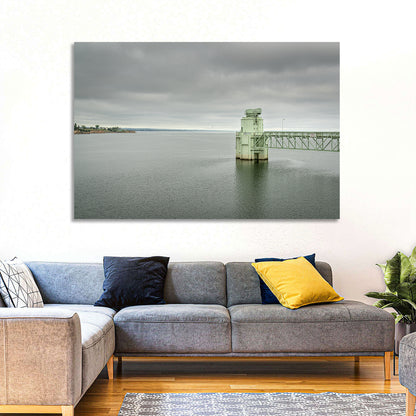 Lake Mcconaughy Intake Tower Wall Art