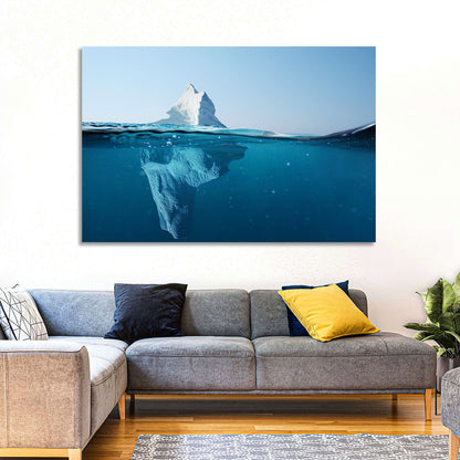 Split-level Iceberg Wall Art