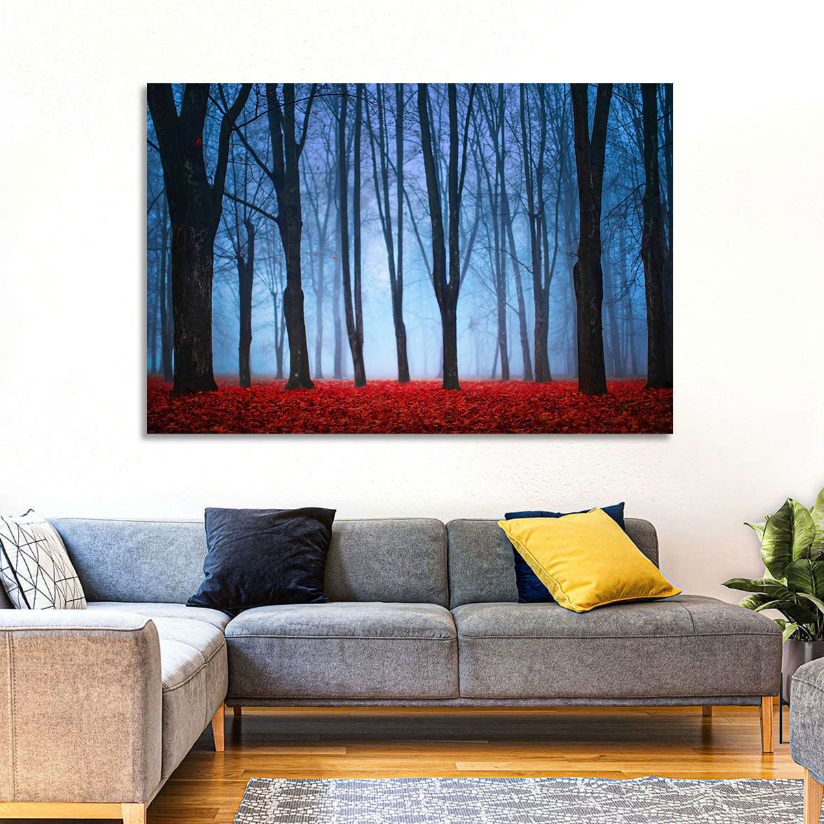 Mystical Autumn Forest Wall Art