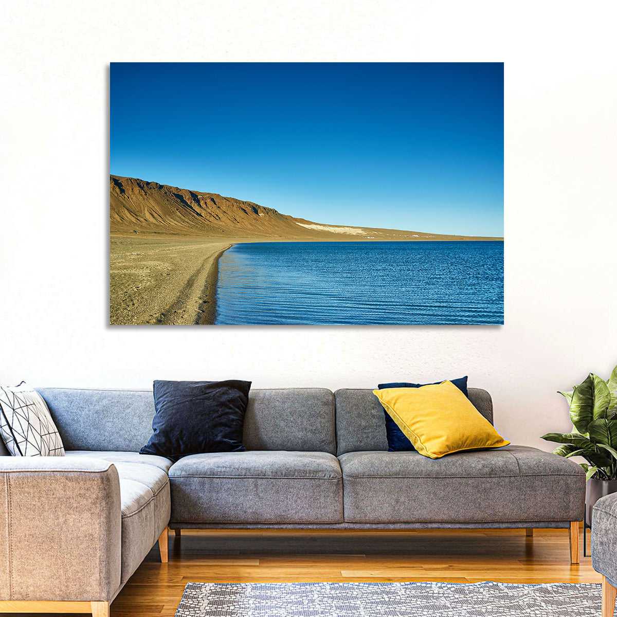 Khyargas Nuur Shoreline Wall Art