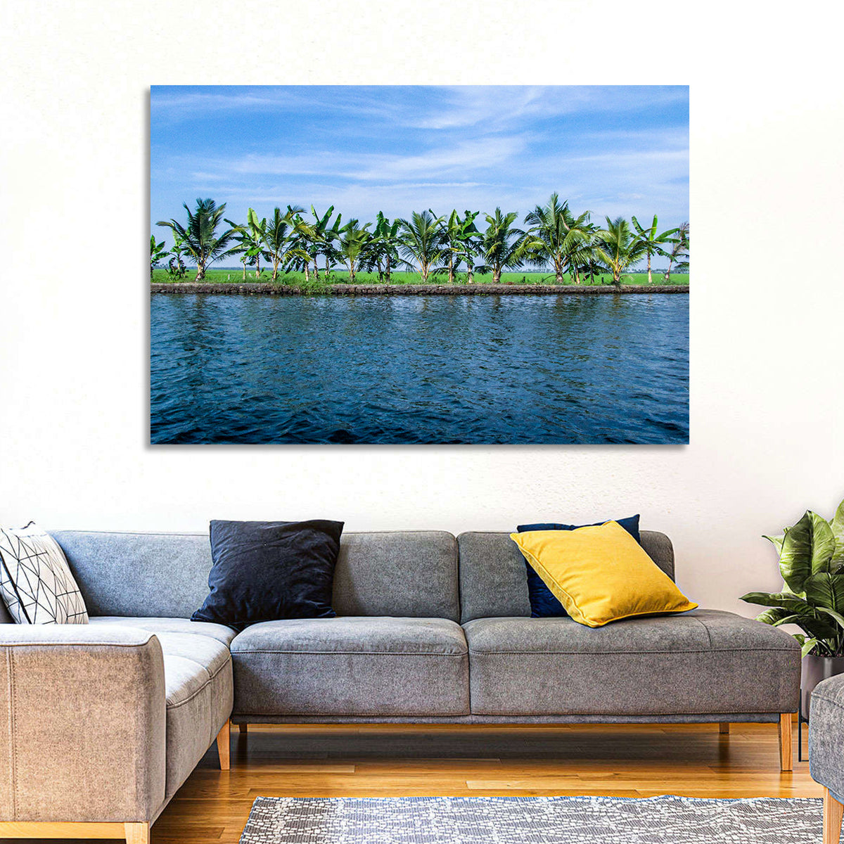 Vembanad Lake Landscape Wall Art