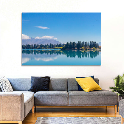 Lake Ruataniwha Reflection Wall Art